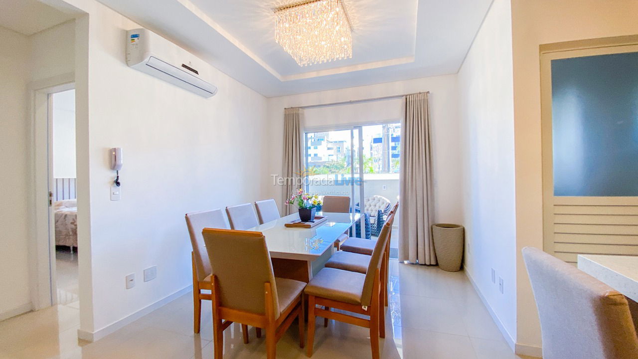 Apartamento para aluguel de temporada em Governador Celso Ramos (Praia de Palmas)