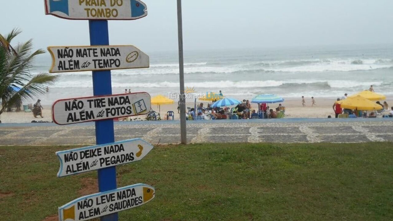 Apartamento para aluguel de temporada em Guarujá (Praia do Tombo)