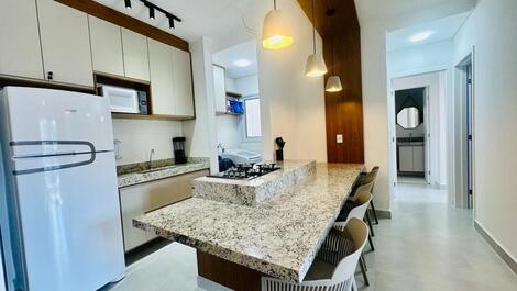 New and decorated apartment in Ubatuba Praia Grande