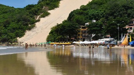  praia em frente ao apto 