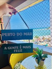 Ap-hotel com vista para o mar, em frente a praia de Ponta Negra 🏖️