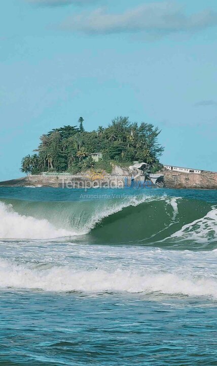 Casa para aluguel de temporada em Guarujá (Praia do Pernambuco)