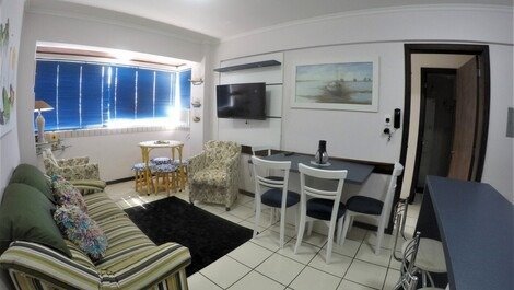 Vacation Rental in Camboriú - Ed. Sea Front-2 Bedroom (1 suite) 1 Space