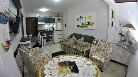 Vacation Rental in Camboriú - Ed. Sea Front-2 Bedroom (1 suite) 1 Space