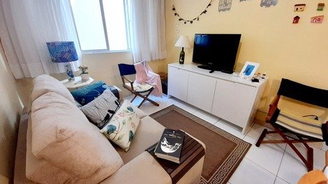 Quadra do mar - 01 dormitório para aluguel de Temporada