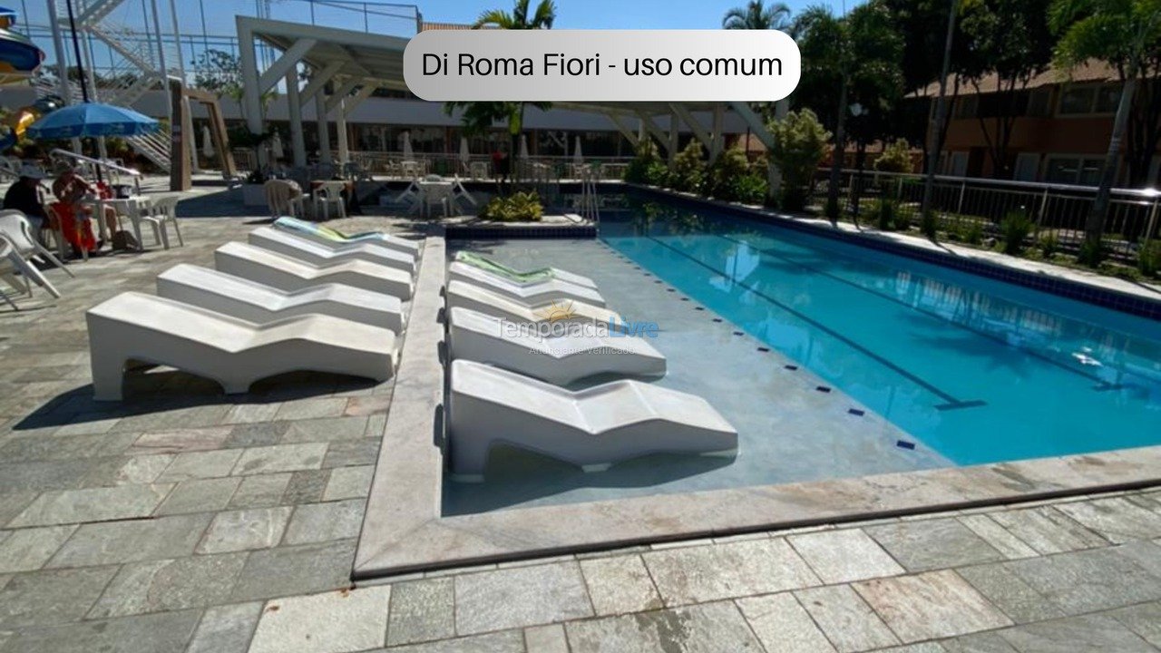 Apartamento para alquiler de vacaciones em Caldas Novas (Di Roma Fiori)