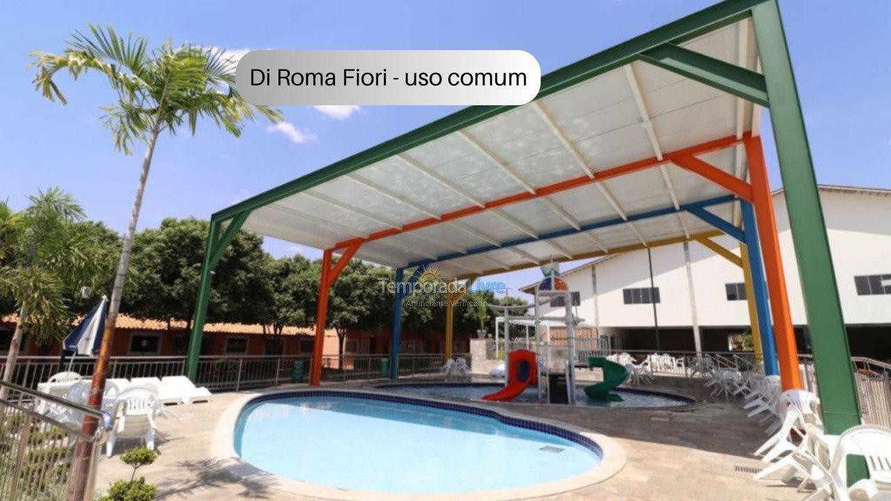 Apartment for vacation rental in Caldas Novas (Di Roma Fiori)