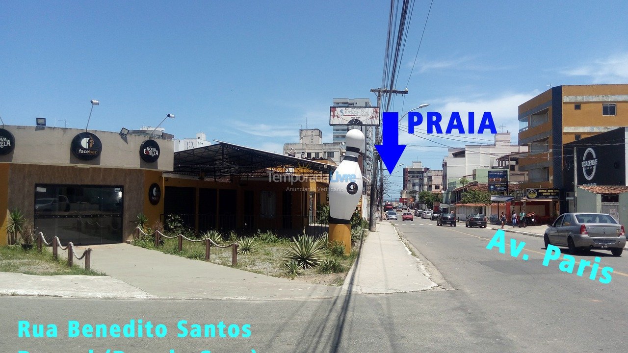 Casa para alquiler de vacaciones em Guarapari (Praia do Morro)