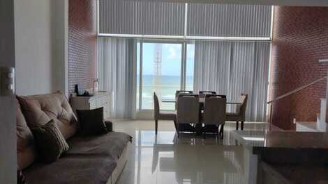 Aluguel temporada apartamento duplex/loft beira mar na Pituba.