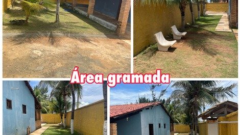 House on the beach of Morro Branco