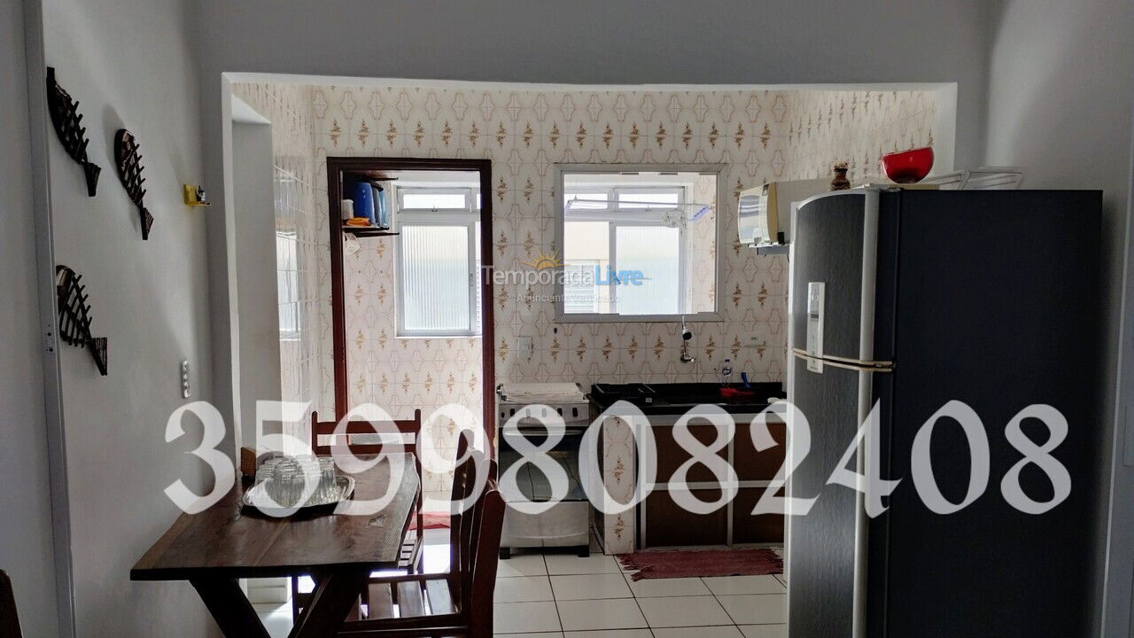 Apartamento para alquiler de vacaciones em Ubatuba (Praia Grande)