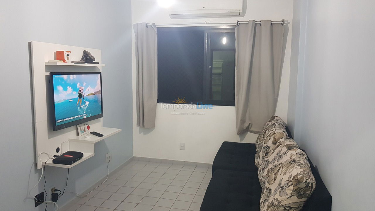 Apartment for vacation rental in Praia Grande (Canto do Forte)