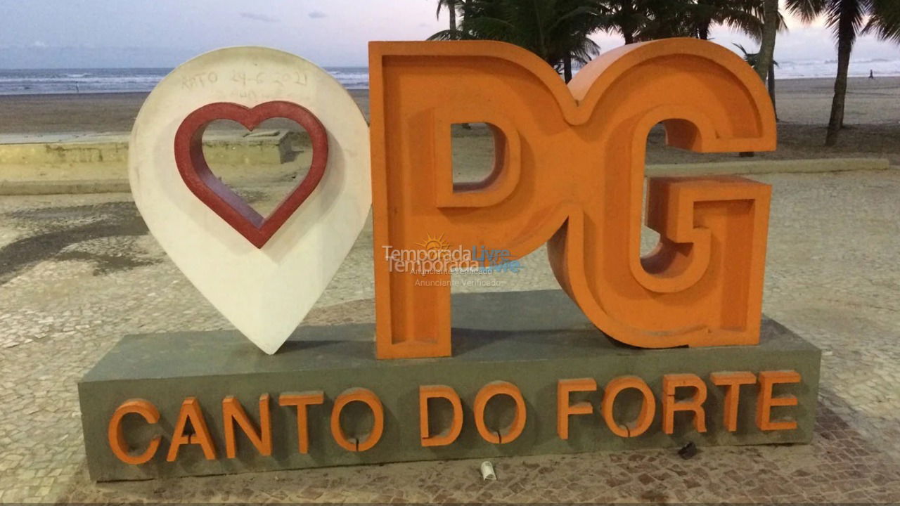 Apartment for vacation rental in Praia Grande (Canto do Forte)