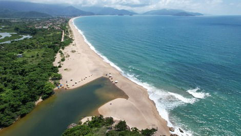 Casa 300m da praia na melhor região de Caraguatatuba - até 6 pessoas