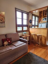 Cozy apartment in the center of Canela with wifi and Sky