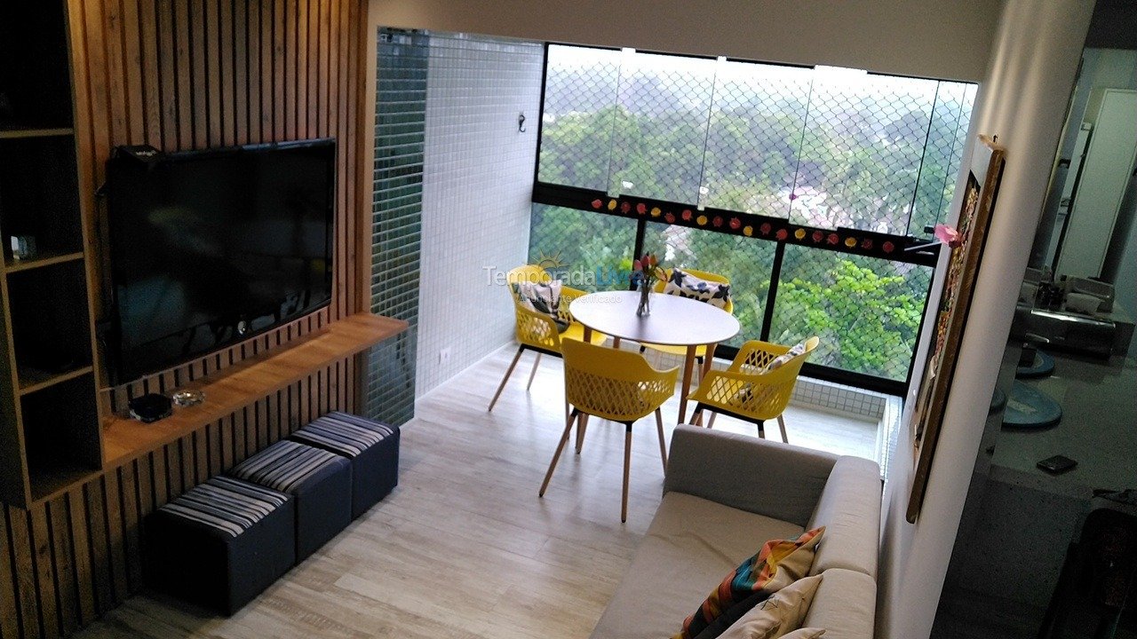 Apartment for vacation rental in Bertioga (Praia da Enseada Vila Claís)
