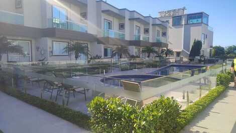 Beautiful townhouse in a gated condominium by the sea, with swimming pool.