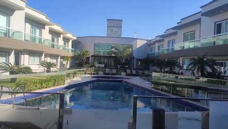Beautiful townhouse in a gated condominium by the sea, with swimming pool.