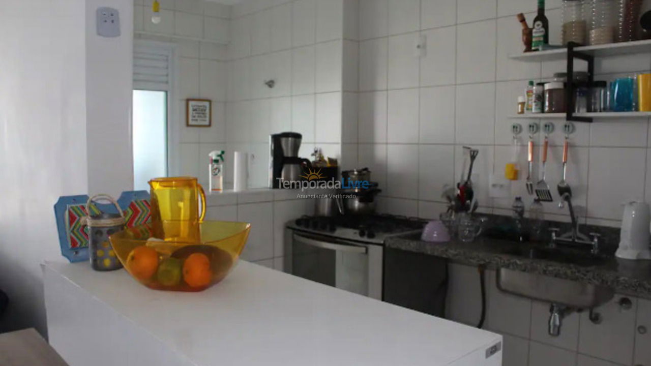 Apartment for vacation rental in São Vicente (Itararé)