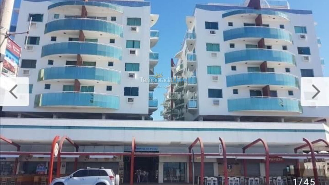 Apartment for vacation rental in Cabo Frio (Praia do Forte)