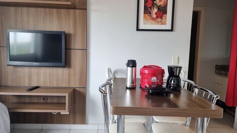 Complete apt, with kitchen - Eco Praia Optional - Ac. card