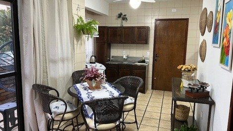 Great apartment 90m from Prainha, 2 bedrooms with AC, WI-FI