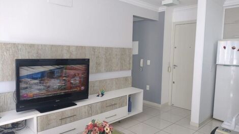 Apartment 02 bedrooms, 01 suite at Praia de Bombas/SC