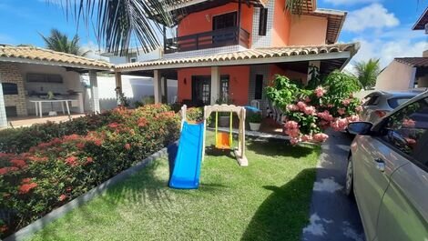 4/4 duplex house, 2 suites - cond. Because. from Jacuipe, 10 minutes from Guarajuba