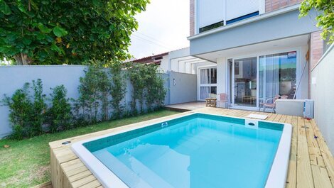 Ipê - Casa adosada con piscina de 04 habitaciones para 08 personas a 350...