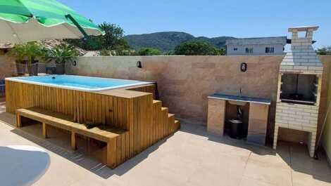 House with 5 bedrooms penthouse with swimming pool Beach Ingles/Santinho