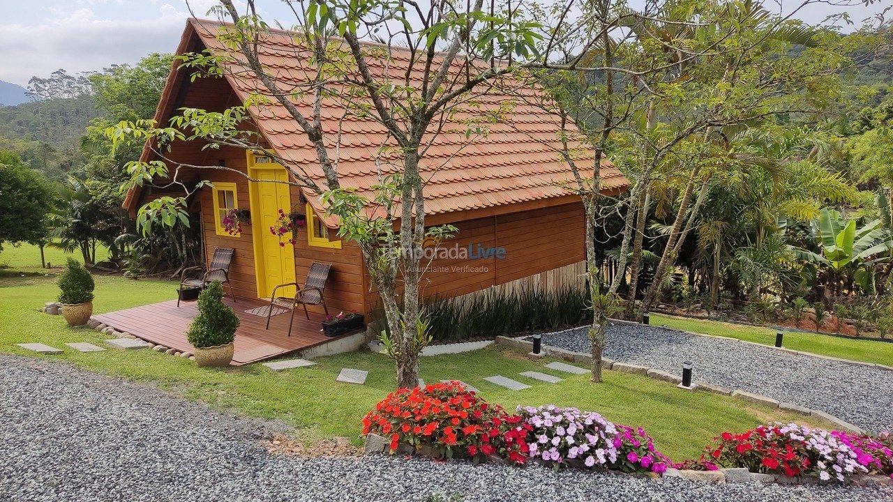 House for vacation rental in Pomerode (Testo Central Alto)