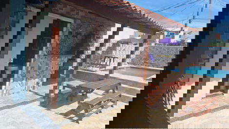 Banheiro da área  gourmet 