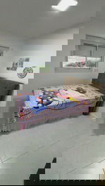 Apto 2 Dorm a 300m da praia