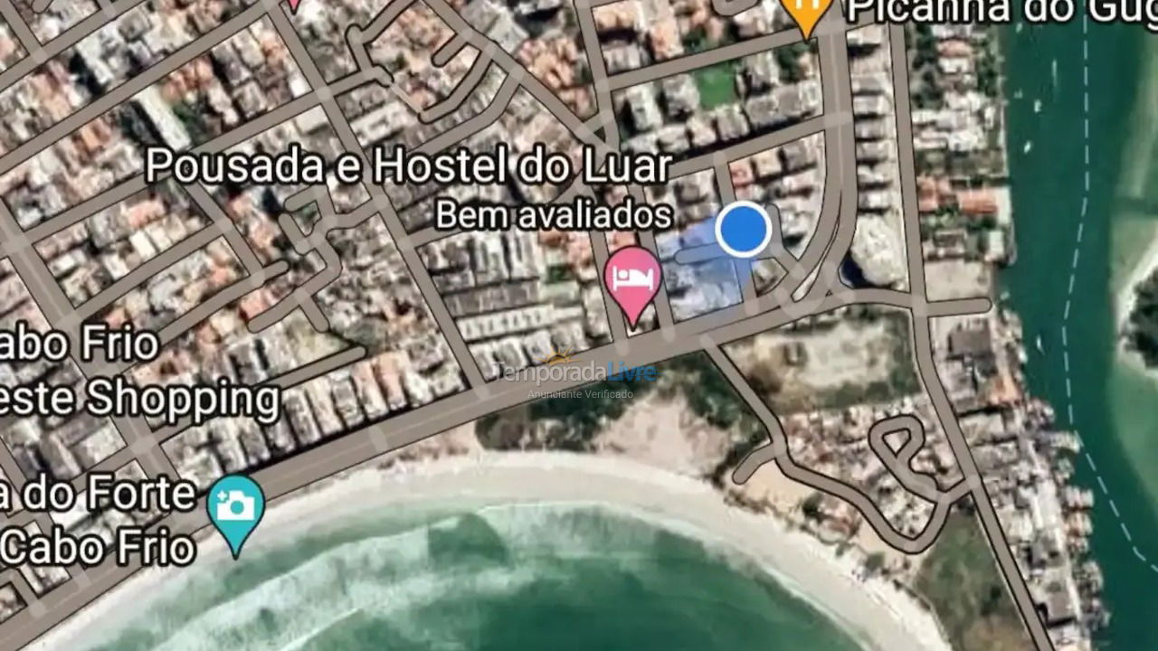 Apartamento para aluguel de temporada em Cabo Frio (Praia do Forte)