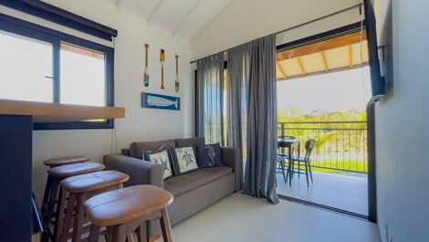 Tropical Paradise: Apartamento Moderno na Nova Vila do Lago