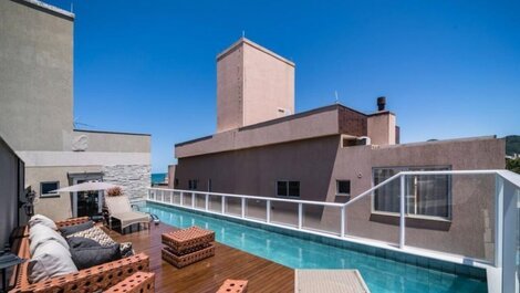 DUPLEX PENTHOUSE, WITH SEA VIEW POOL, 03 SUITES, FOR 08 PEOPLE
