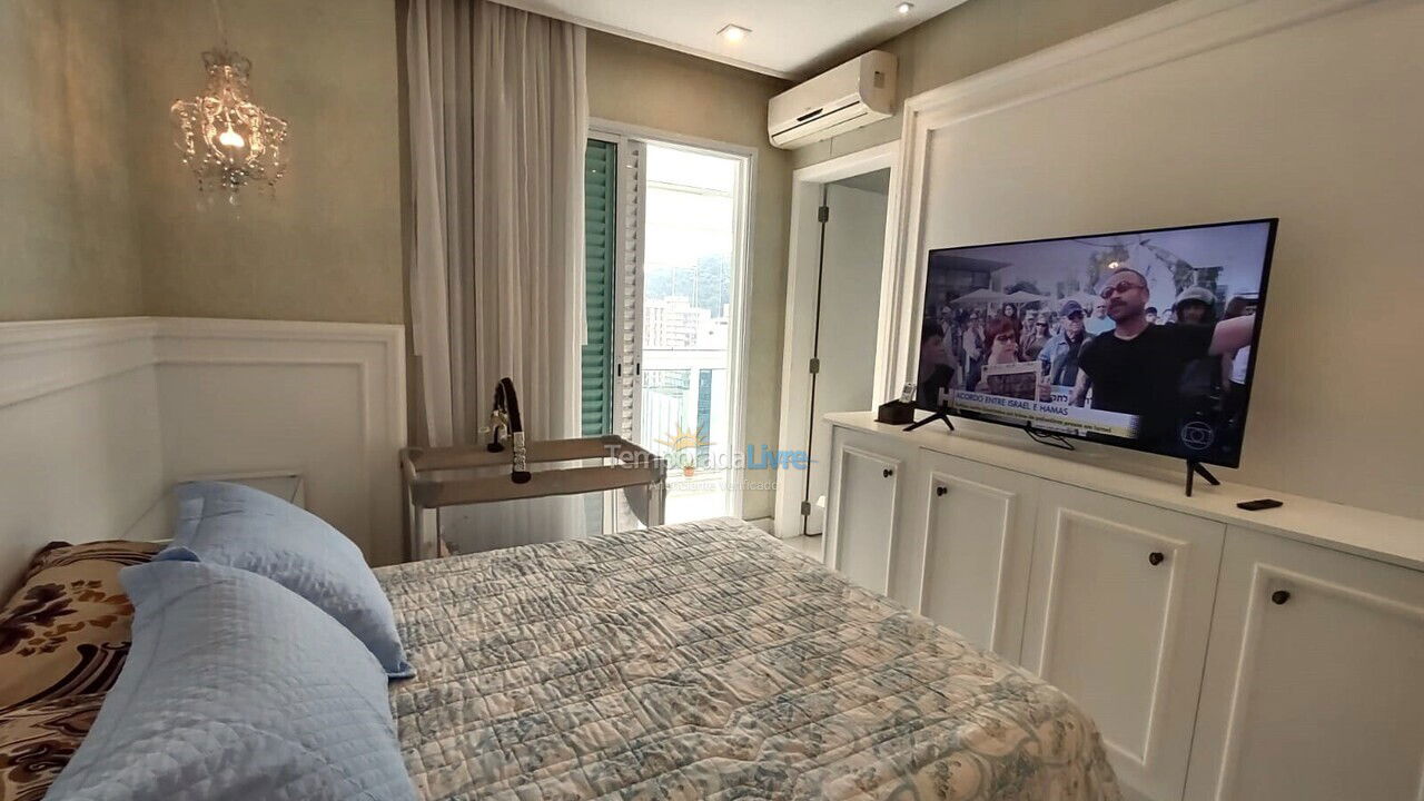 Apartamento para alquiler de vacaciones em Guarujá (Pitangueiras)