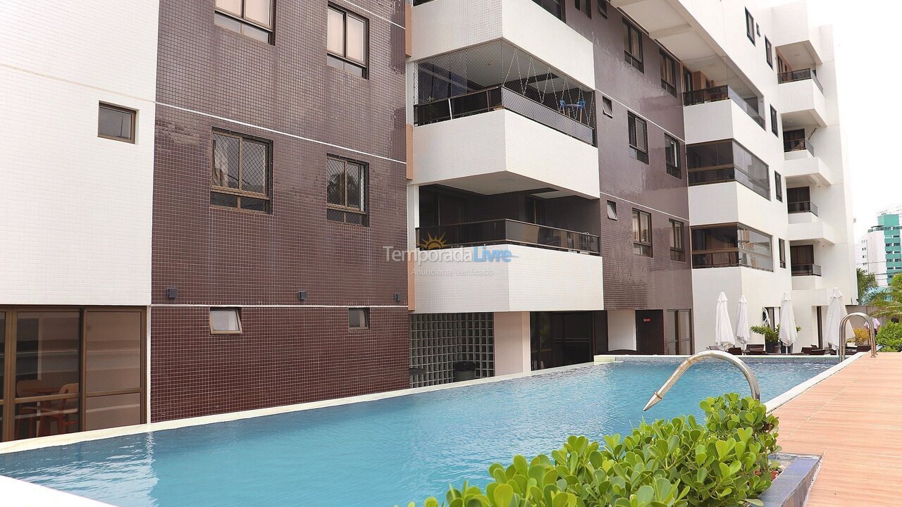 Apartamento para alquiler de vacaciones em João Pessoa (Pb Praia do Bessa)