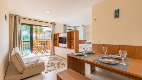 VG Sun #209 - Increíble apartamento en condominio frente al mar en Praia de...