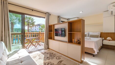 VG Sun #209 - Amazing Flat in Sea Front Condominium on Praia de...