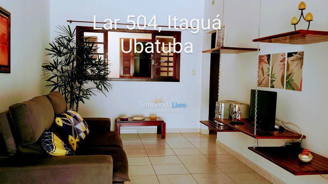 Casa para alquiler de vacaciones em Ubatuba (Itaguá)