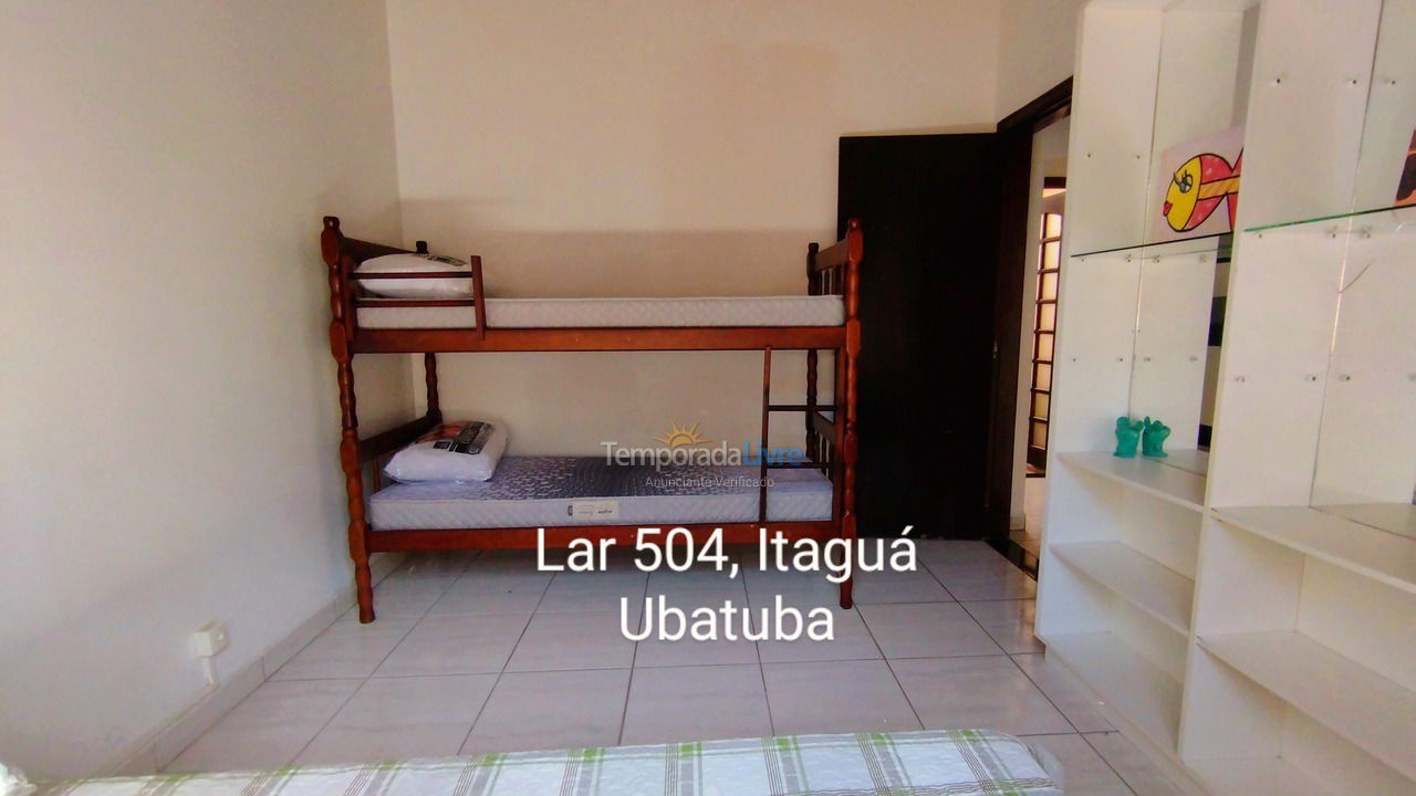 House for vacation rental in Ubatuba (Itaguá)