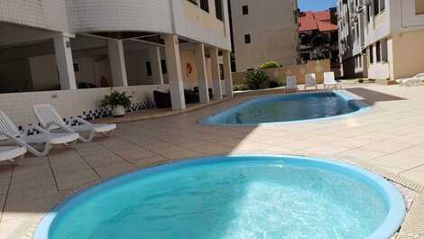 Apto 2 Dormitórios - 1 Banho- - Wi Fi- Piscinas --40 mts do mar