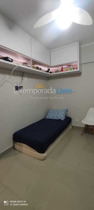 Apartment for vacation rental in Praia Grande (Canto do Forte)