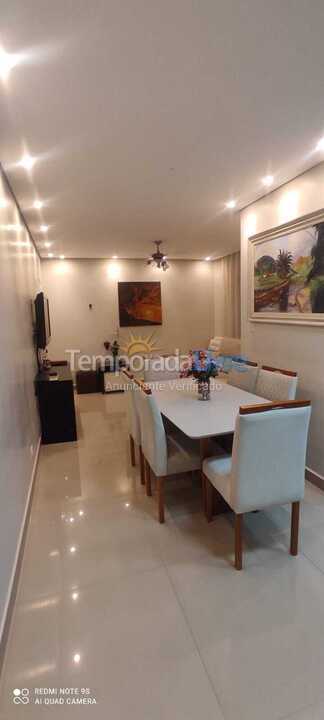 Apartment for vacation rental in Praia Grande (Canto do Forte)
