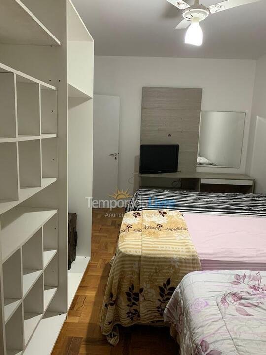 Apartamento para aluguel de temporada em Santos (José Menino)