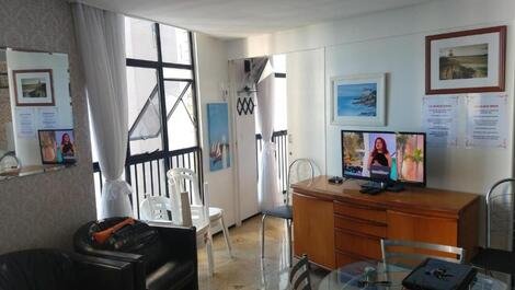 Flat Mar Brasil Tropical - 2-bedroom apartment with suite and sea view