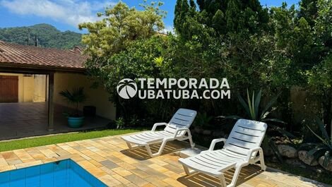 HOUSE GARDEN - with pool - 4 bedrooms 20 people - Praia Grande, Ubatuba