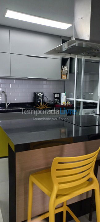 Apartment for vacation rental in Guarujá (Astúrias)