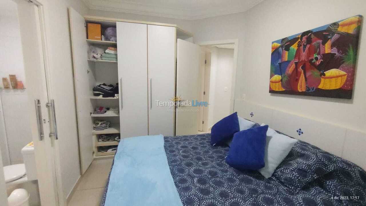 Apartamento para aluguel de temporada em Bertioga (Riviera de São Lourenço)